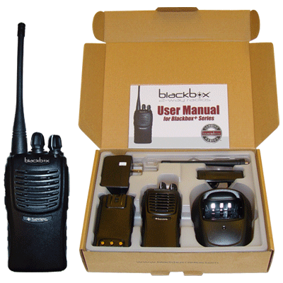 Blackbox+ UHF 2-Way Radio